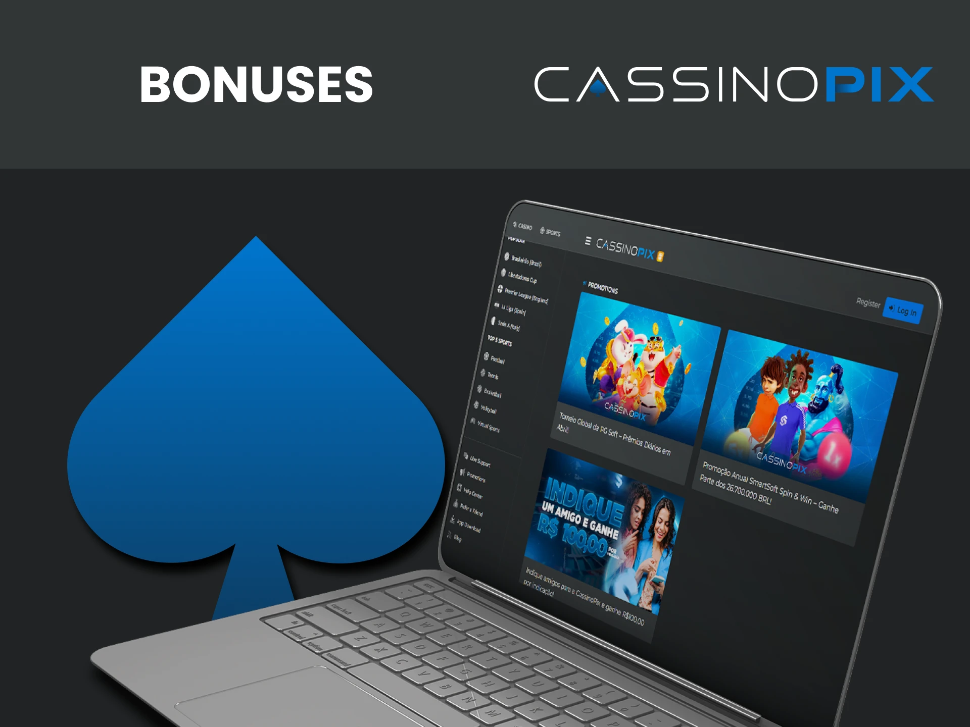 By choosing Cassino Pix you get many bonuses.