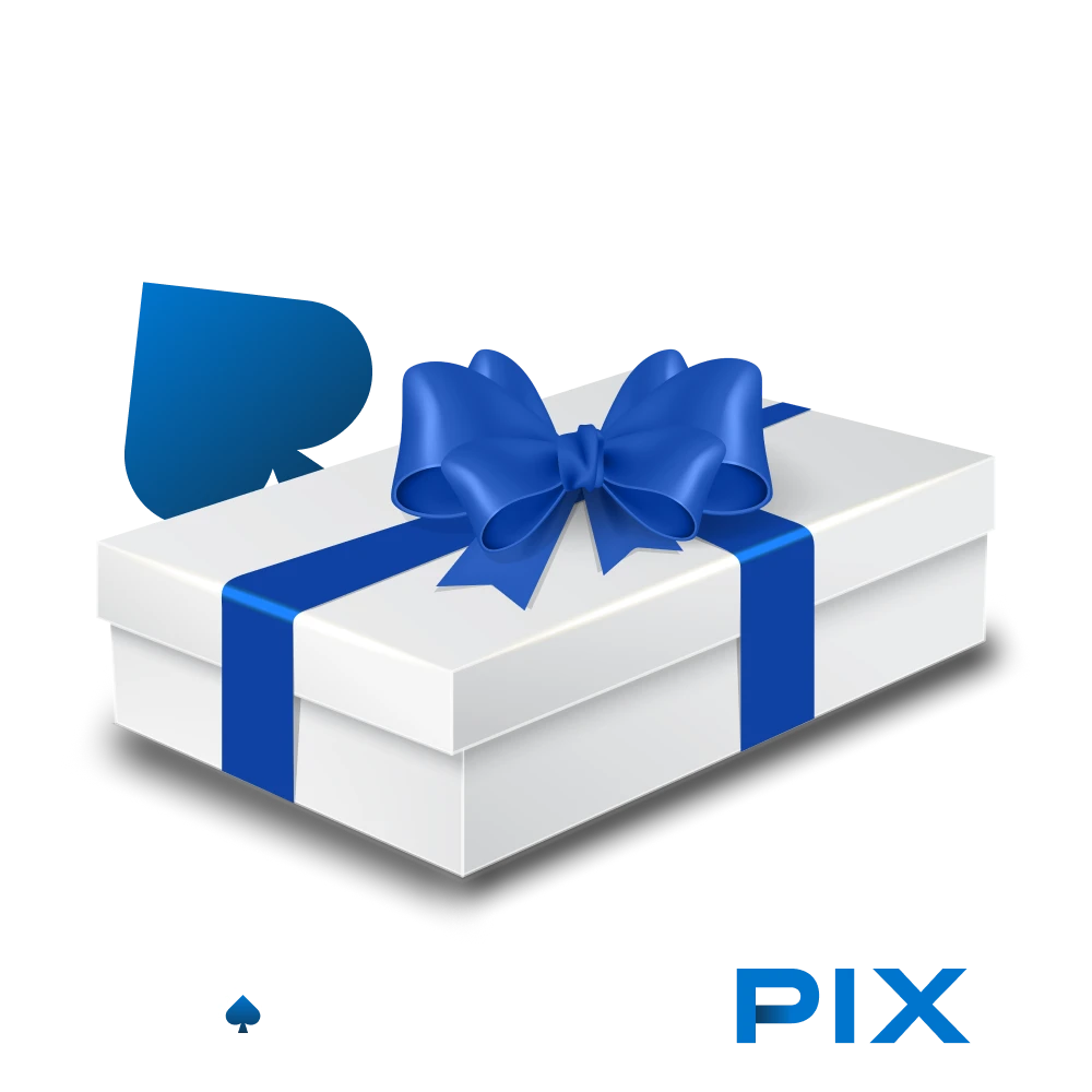 We will tell you about the welcome bonus from Cassino Pix.