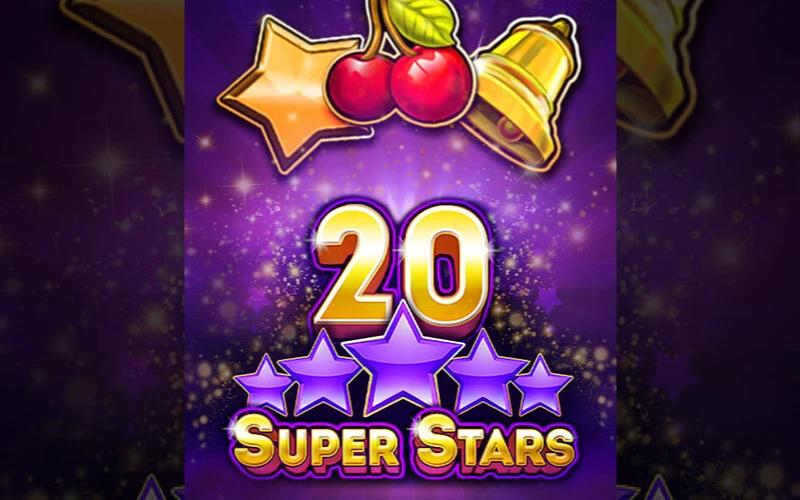 Play 20 Super Stars slot at Cassino Pix for fun and rewards.