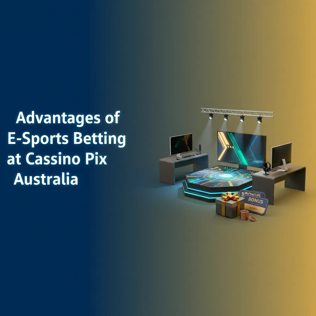 Banner: Cassino Pix Australia esports betting perks: competitive odds, promos, PayID/POLi, 24/7 support, fast app.