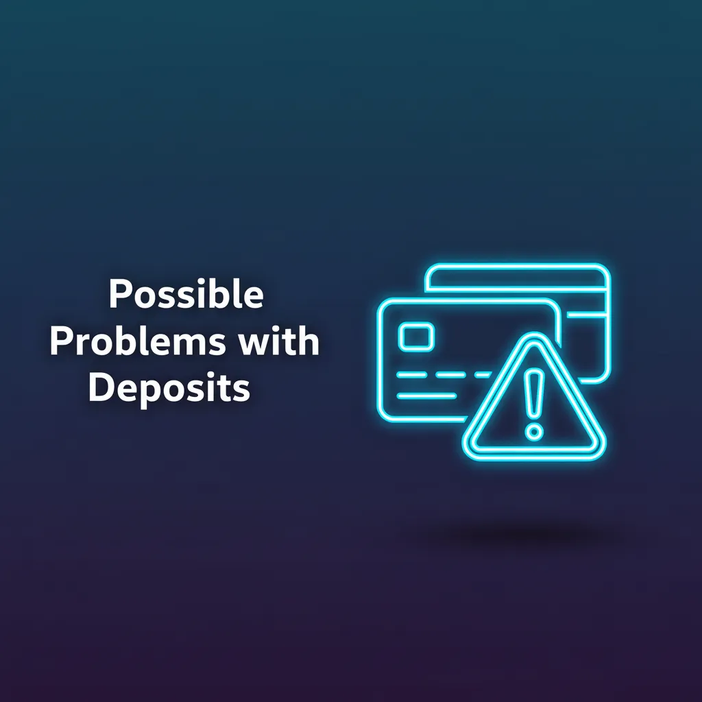Guide to deposit problems and fixes: bank decline, name mismatch, limits, KYC pending, slow transfer.