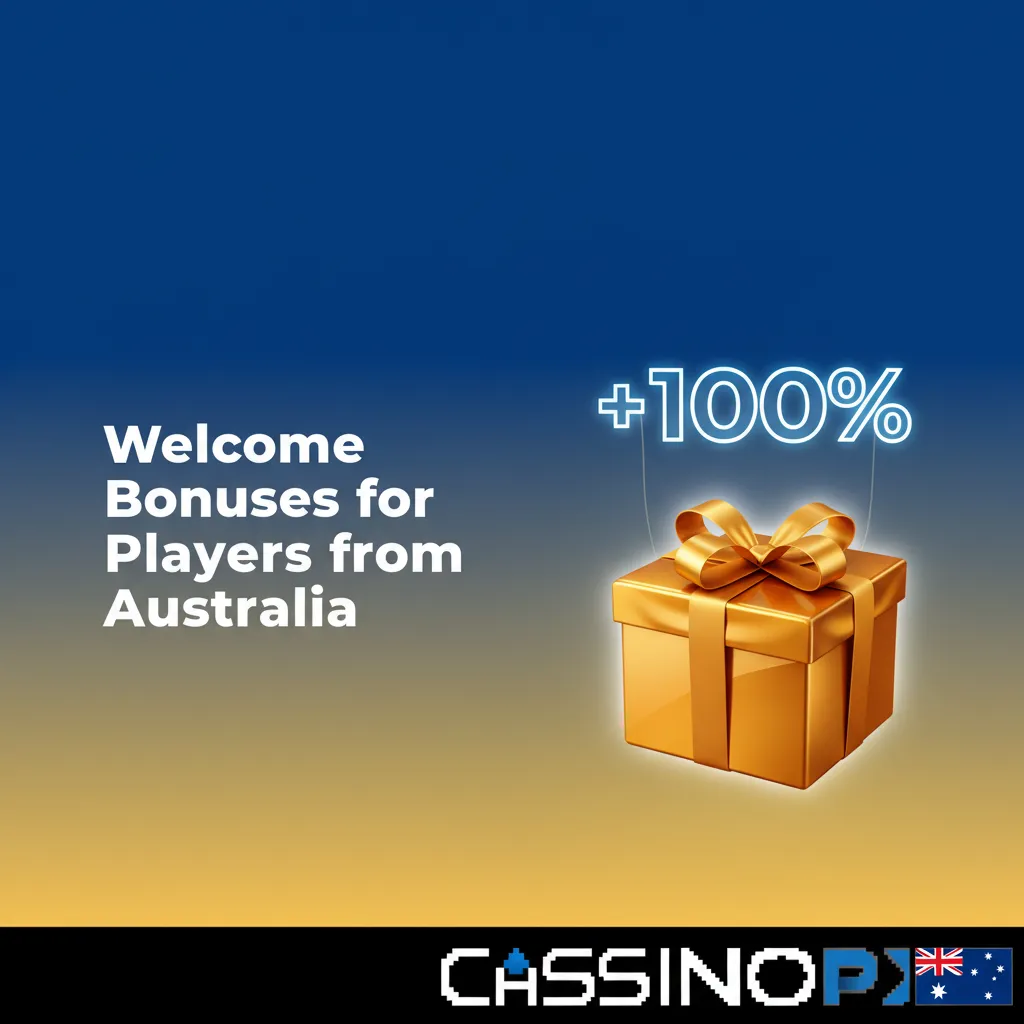 Welcome bonuses for Australian players: 100% up to 2,200 AUD for sports and casino. Min odds, wagering, T&Cs apply.