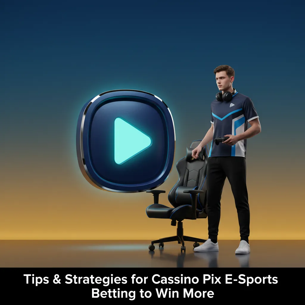 Cassino Pix e-sports betting tips infographic: bankroll, specialise, form/maps, live vs pre-match, odds, limits, records